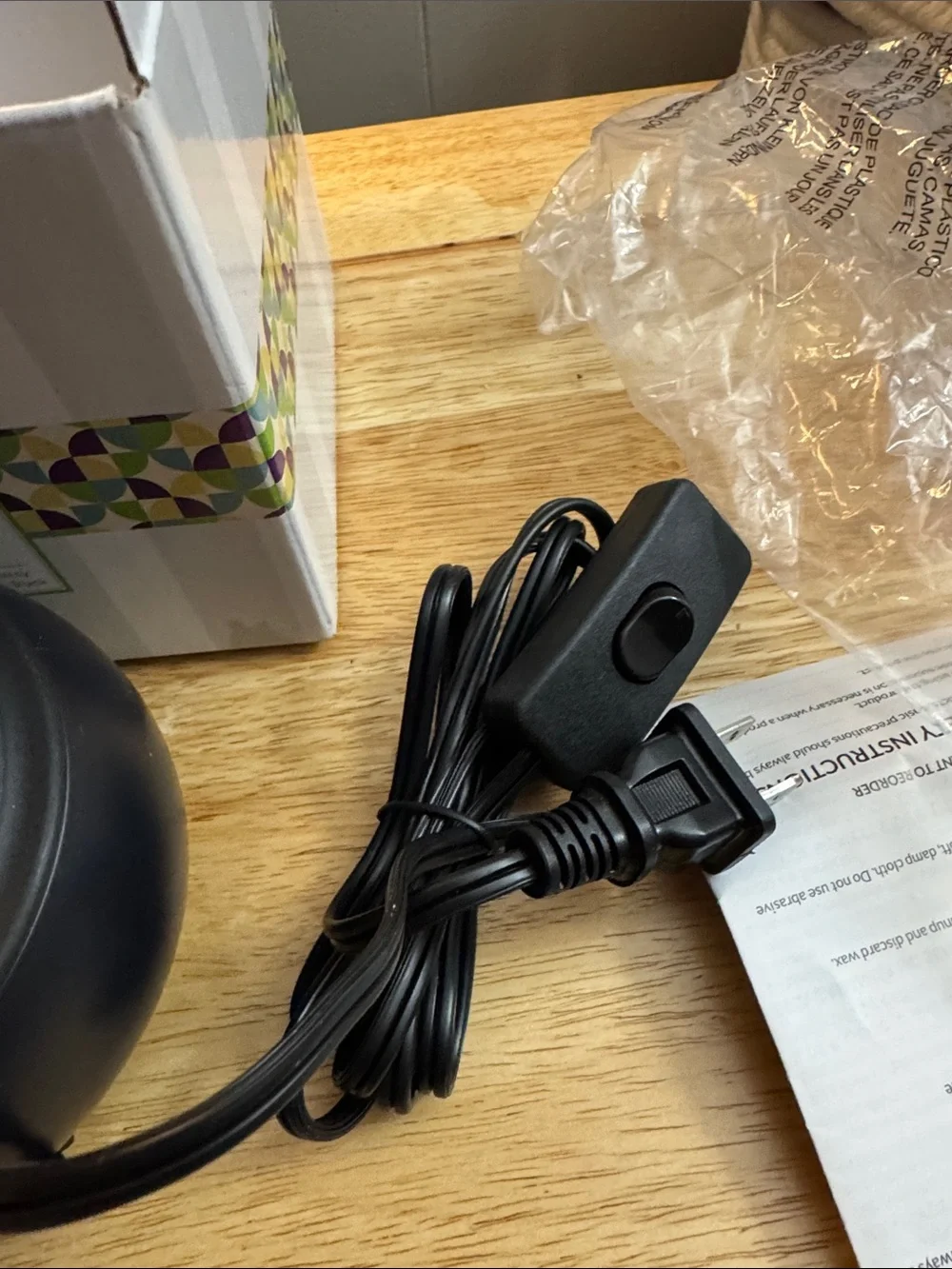 Scentsy Black Electric Warmer